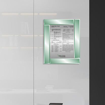 VC-EZ13J - RisingEdge Jade Glass Patent Plaque